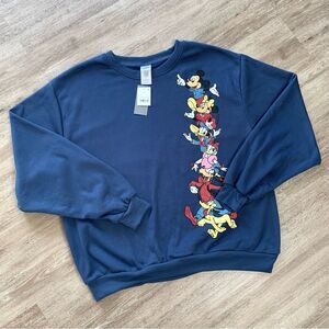 NWT Disney Mickey and Friends Sweatshirt
